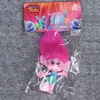 Trolls brinquedos 6Pcs / Conjunto de 8 centímetros Dreamworks Figura Collectible bonecas papoila Ramo Biggie PVC Trolls Acção Figuras boneca brinquedo Trolls