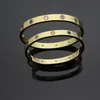 Fashionstainless acier Nouveau style 18K or coloré vis Love bracelet bracelet avec tournevis CZ pour femme bijoux vis jamais 4838123