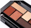 Matte Eyeshadow Palette Makeup 8 Kolory Brokat De Eye Cień z pędzlem Makijaż Długotrwałe Wodoodporne Kosmetyczne Kosmetyczne