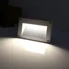 Waterproof 6W Super bright LED buried light skirting the Footlights stair light square buried Lamp IP67 outdoor LED step lights AC85-265V