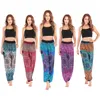 Thai Casual Yoga Pants Bloomers Vêtements Pour Femmes Bohemia Style 10 Motifs Exercice sportif Exercice Fitness 2021