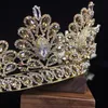 Nieuwe Luxe Kristallen Bruidskronen Tiara Hoofdband Bruiloft Sieraden verjaardagsfeestje prinses Kroon haar Decors juweel bruiden sieraden