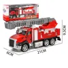 Alloy Car Model Toys, Road Rescue Vehicle, Crane, Military Missile Truck with Sound, Light, Party Kid' Birthday Gift, Collecting, Decoration