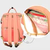 Saco de fraldas moda múmia grande capacidade molhado tote à prova dwaterproof água mochila viagem enfermagem carrinho de bebê mamãe para a mãe