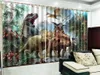 Wholesaleカーテン3D漫画動物カーテンリビングルームベッドルーム美しい実用的な遮光カーテン