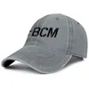 Logo BCM Casquette de baseball en denim unisexe équipée de chapeaux uniques mignons vintage American baylor college of medicine Logo Golden294p