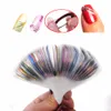 Allt för nagel 30pcs / set Striping Tape Line Nail Art Decoration Sticker DIY Nail Stickers Mix Color Rolls