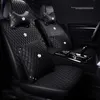 Cubiertas de asiento de automóvil para automóvil de cuero rosa PU PU PU