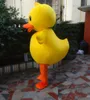 2019 fantasia de mascote de pato amarelo quente de alta qualidade tamanho adulto