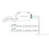 DC12V-24V 12A senza fili RF ha portato telecomando 20 rgb chiave regolatore principale per SMD 5050 3528 LED illumina i moduli