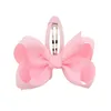 20 color Bow barrettes children girls hairclip Solid Colors BB hairpin fashion hair accessories for kids