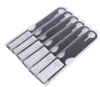 DHL 200pcs Bag Parts PVC Striped Airplane Printing Baggage Tags Travel Accessories Baggage Suitcase Address Label Holder
