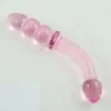 Anal Dildo Bead Glass Crystal Butt Plug Vagina Stimulering Anal Plug Sexleksaker för Kvinnor Sexprodukter Kvinnlig Onani