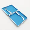 Latest Colorful Nonslip Skin Plastic Metal Portable Cigarette Storage Box Stash Case Innovative Design Container Preroll Smoking 1870434