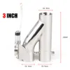 Automobile modified new stainless steel electric control exhaust pipe Variable electronic control Y-type exhaust valve Double valve system