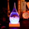 Weather Forecast Bottle Crystal Tempo Water Drop Globes 15*8cm Desktop Drops Weather Glass Creative Craft Arts Gifts GGA2923