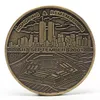 الولايات المتحدة 11 سبتمبر 11th مطلية بالذهب تذكارية عملة نسر تحديي النسر والتحدي المعدني عملة وتحدي تذكارية