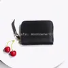 Leather designer short wallet for women fashion leather purse money bag zipper pouch coin purse pocket note designer clutch Victor2360