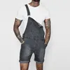 2019 New Men Pocket Trousers Suspender Casual Pants Man Fashion harem Summer Autumn Men's Overall Casual Playsuit Jeans