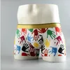 Fashion-sexy underkläder män Lovely Cartoon Print Boxer Shorts Homme Male Bekväma Underbyxor Mäns Boxare Andas Byxor Gratis frakt