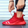 Kvinnor Svart Running Mens White Red Winter Jogging Shoes Trainers Sport Sneakers Hemmagjorda varumärke tillverkat i Kina Storlek 3944813 CHA189 CHA