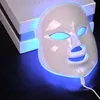 7 Färgljusfoton LED-hudföryngring Ansiktsmask Ansikte Skinvårdsterapi Anti-aging Anti Acne Whitening Skin Draw Draw