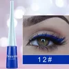 CmaaDu Bunter weißer, mattflüssiger Eyeliner-Stift, wasserfester Make-up-Eyeliner, Make-up, blau, grün, gelb, Augenstift