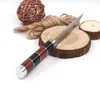 Petite lame fixe Chasse droite Couteau Camping Tactical Survival Couteau de poche extérieure Couteaux EDC Tools 3CR13 ACIER WOOD HANDE9047991