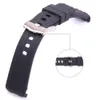 20mm Watch Strap Bands Man Blue Black Waterproof Silicone Rubber Watchbands Bracelet Clasp Buckle For Omega New 300 Tools Curved E2695