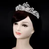 Bruids Tiara's met Steentjes Bruiloft Sieraden Meisjes Headpieces Verjaardag Partij Prestaties Pageant Crystal Tiaras Bruiloft Accessoires BW-DA006