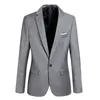 メンズデザイナーベイザージャケットスーツHombre Homens Blazer Slim Fit Business Dress S-4XLブラックブルーワインレッドパーティーマスキュリノスーツ