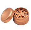 Smoking Pipes New Concave Smoke Grinder with 63mm Diameter and Four Layers of Aircraft Aluminum Smoke Grinder