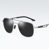 Luxury-New Design Polariserade Solglasögon Män Hollow Leg Travel Driving Fashion Sun Glasses Classic Male Eyewear Gafas