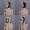 Nieuwe Winter Bomber Hats voor Mannen Vrouwen Dikker Balaclava Katoenen Bont Winter Oorbrief Houd Warm Caps Skull Mask Hat