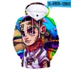 2019 Aikooki New Rapper 6ix9ine Sweatshirt Menwomen Autumn Fashion Harajuku Popular 3D Hoodie Print 6ix9ine 3D Hoodie Top5527445