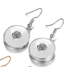 Snap-knop Dangle Kroonluchter Oorbellen Gember Verwisselbare Noosa Sieraden Fit 18mm DIY-knoppen Alloy Earring te koop