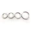 12 Pairs High Quality Silver Color Stainless Steel Loop Earrings Without Fading 15mm 17mm 19mm 23mm For Choose