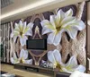 3D-Bilder Relief Blume Wandtapete für Wände 3 d für Wohnzimmer