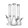 16 '' Glass Bongs 9mm bägare bong tjocka vattenledningar tjocka gasrör tungt stort enormt glas klart bäger vattenrör bäger bas bong tungt bägare vatten bong