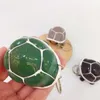 4 kleuren Muggenmelk Speelgoed Decompressie Speelgoed Leuke Schildpad Dier Sleutelhanger Geperst Siliconen Speelgoed Sleutelhanger Volwassen Kind Sleutelhanger