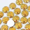 200 peças 11 5mm cristal ab cor redonda com parte traseira lisa strass contas de pedra scrapbooking artesanato acessórios de joias zz764293i