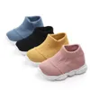 children knitted Sport Sneakers Mesh boots autumn winter baby boy shoes Net Breathable Casual Girls Shoes #C