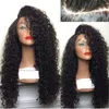 Femmes noir brun vin rouge crépus bouclés perruques résistant à la chaleur synthétique cheveux perruques de haute qualité 5312507