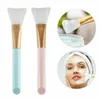 1PC silicone mask brush DIY mud mix facial foundation skin care beauty makeup brush applicator