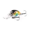 HENGJIA 100pcs Fishing Lure Crankbaits Bass Plastic Fishing Lures 7.3CM 10.1G 6#hooks crank bait minnow trout bass