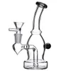 Glass Bong Dab Rig 6 '' Water Pipe Beaker Smokiing Accessori con Bowl Heady Water Pipes Bong Bubbler