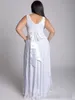 Lace High Low Beach Bröllopsklänningar Applique Ärmlös V-Neck A-Line Short Plus Size Bridal Gowns Vestidos de Noiva