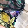 Vente de haute qualité haut de gamme luxe femmes designers foulard en soie mode dame printemps et été nouvelle écharpe imprimée 180 * 90 cm D005
