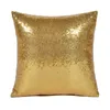 11 colors glitter sequins pillow case solid color cushion home car comfortable decor waist cushion cover Sofa Pillowcase 4040cm9297617