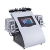 Ny kampanj 6 i 1 bantningsmaskin ultraljudskavitationsvakuum radiofrekvens Lipo lasermaskin för Spa FedEx